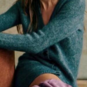 Sezane Junie Dress Sauge - Size M